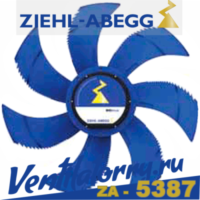 FN080-ZIQ.GQ.A7P3 арт.168018- Вентилятор Ziehl-Abegg, Осевой Axial fans, серия For agriculture High pressure FN080
