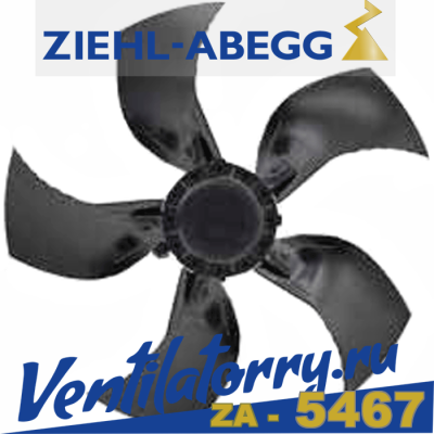 FF056-6DT.4I.A5R2 арт.171007- Вентилятор Ziehl-Abegg, Осевой Axial fans, серия For agriculture Low pressure FF056-6D