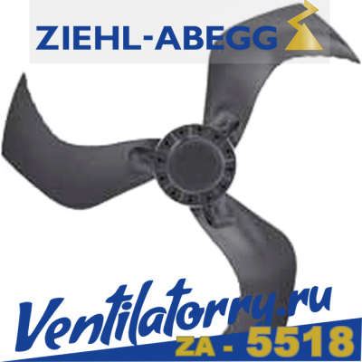FF091-6EQ.6F.A3P2 арт.159997- Вентилятор Ziehl-Abegg, Осевой Axial fans, серия For agriculture Low pressure FF091-6E
