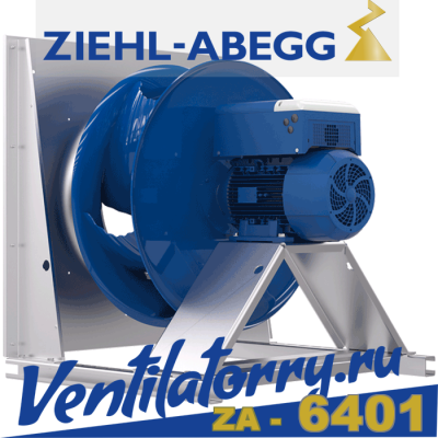 ER80I-4HN.K7.1R арт.115965/0A41- Вентилятор Ziehl-Abegg, Центробежный Centrifugal fans, серия IEC standard motor ZAbluefin PMblue/Amblue ER80I