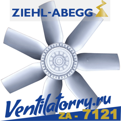 FC050-6DA.4C.A7 арт.124820- Вентилятор Ziehl-Abegg, Осевой Axial fans, серия A01 Series FC FC050