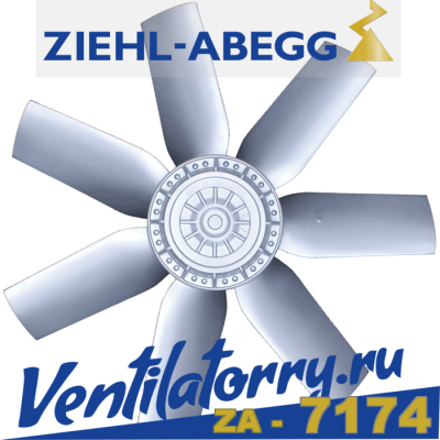 FC071-4DA.6N.A7 арт.135059- Вентилятор Ziehl-Abegg, Осевой Axial fans, серия A01 Series FC FC071
