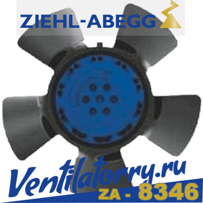 FB030-4EI.WC.V5 арт.141628- Вентилятор Ziehl-Abegg, Осевой Axial fans, серия Little Blue AC-motor Series FB FB030