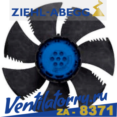 FN025-4EI.W8.V7 арт.139740- Вентилятор Ziehl-Abegg, Осевой Axial fans, серия Little Blue AC-motor Series FN FN025