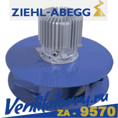 RH56C-6IK.6F.1R арт.112713- Вентилятор Ziehl-Abegg, Центробежный Centrifugal fans, серия ETAvent EC Series RH..C/ER..C/GR..C RH56C