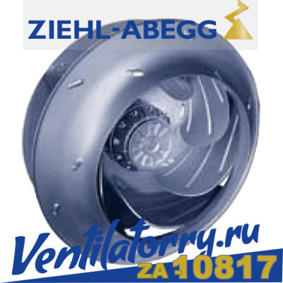 RH31G-4DK.0F.1R арт.126358- Вентилятор Ziehl-Abegg, Центробежный Centrifugal fans, серия R 01 Series RH..G RH31G